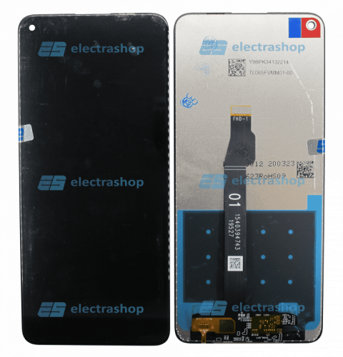 Модуль-дисплей для Huawei Honor 30s/Nova 7se черный (ОРИГИНАЛ)