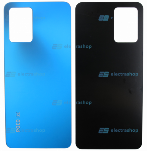 Задняя крышка для Xiaomi POCO F4 синяя