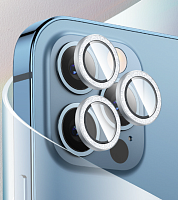 Защитное стекло для камеры iphone 13 pro/13 pro max REMAX Flash drill metal lens film GL-68