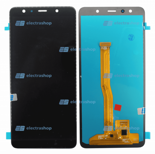 Модуль-дисплей Samsung Galaxy A7 (2018) SM-A750F/SM-A750DS/SM-A750GM черный (AMOLED COPY)